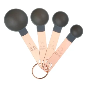 Lot de 4 cuillères à mesurer/tasses à pâtisserie multifonctionnelles-