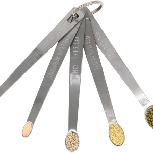 Mini cuillère à mesurer set 1 3 1 4 3 16 1 8 1 16 c. à thé outils de mesure de cuisine-